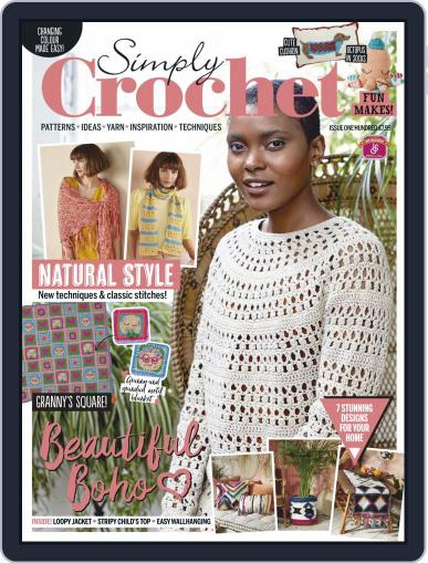 Simply Crochet August 7th, 2020 Digital Back Issue Cover