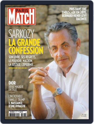 Paris Match July 30th, 2020 Digital Back Issue Cover