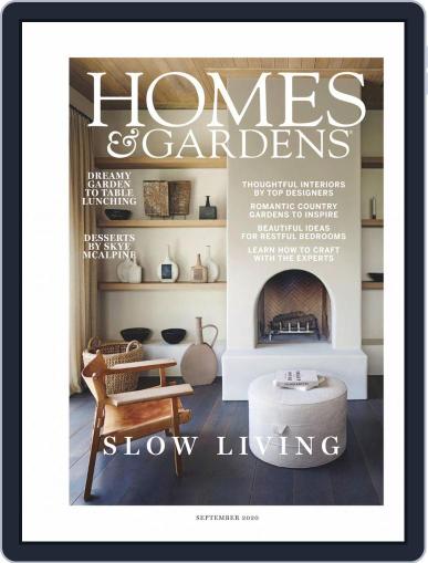 Homes & Gardens September 1st, 2020 Digital Back Issue Cover