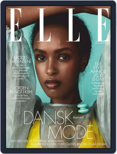 ELLE Denmark August 1st, 2020 Digital Back Issue Cover
