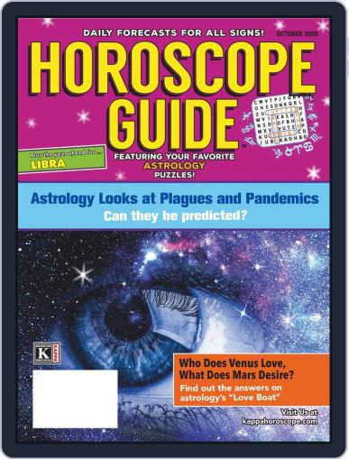Horoscope Guide October 1st, 2020 Digital Back Issue Cover