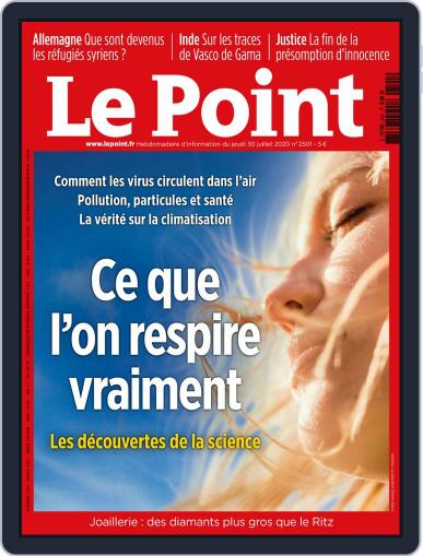 Le Point July 30th, 2020 Digital Back Issue Cover