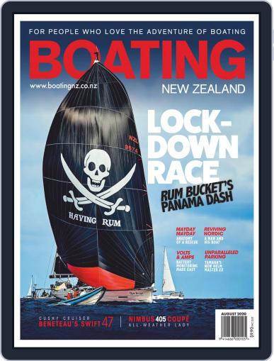 Boating NZ August 1st, 2020 Digital Back Issue Cover