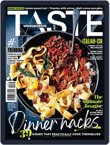 Woolworths TASTE August 1st, 2020 Digital Back Issue Cover