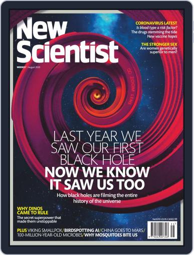 New Scientist International Edition August 1st, 2020 Digital Back Issue Cover