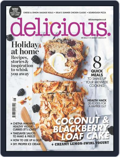 Delicious UK August 1st, 2020 Digital Back Issue Cover