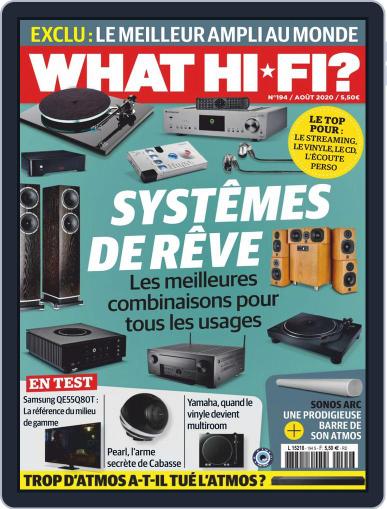 What Hifi France August 1st, 2020 Digital Back Issue Cover
