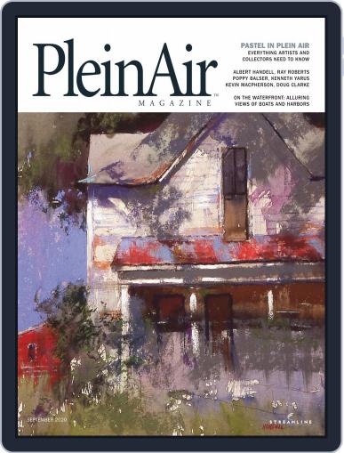 Pleinair August 1st, 2020 Digital Back Issue Cover