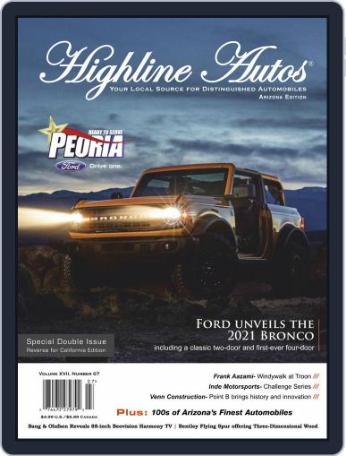 Highline Autos July 1st, 2020 Digital Back Issue Cover