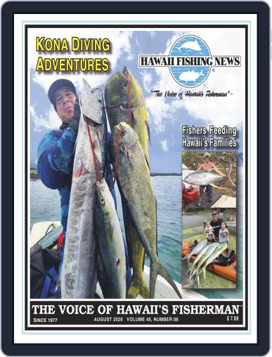 Hawaii Fishing News August 1st, 2020 Digital Back Issue Cover