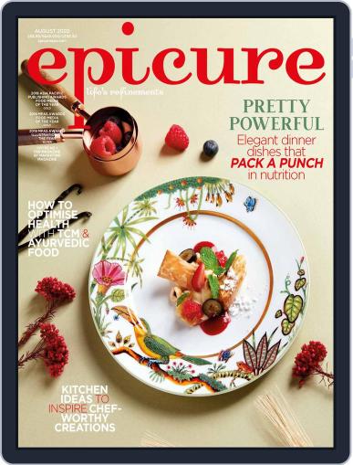 epicure August 1st, 2020 Digital Back Issue Cover