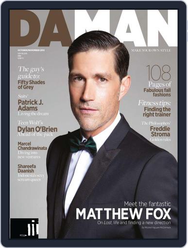 Da Man October 5th, 2012 Digital Back Issue Cover
