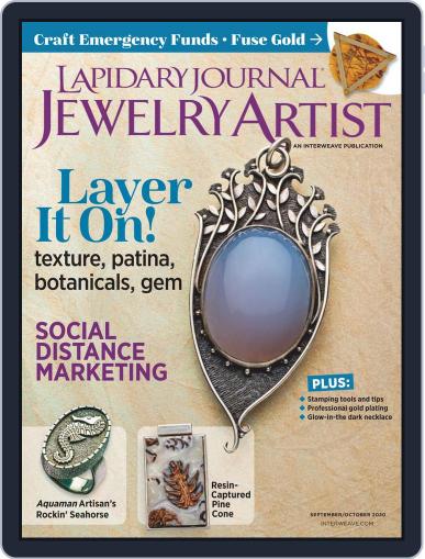 Lapidary Journal Jewelry Artist September 1st, 2020 Digital Back Issue Cover