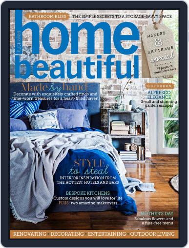Australian Home Beautiful May 1st, 2015 Digital Back Issue Cover