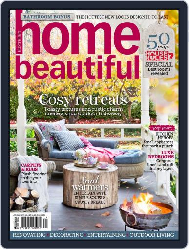 Australian Home Beautiful June 15th, 2014 Digital Back Issue Cover