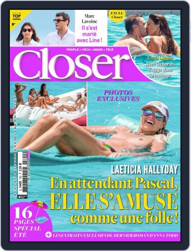 Closer France July 31st, 2020 Digital Back Issue Cover