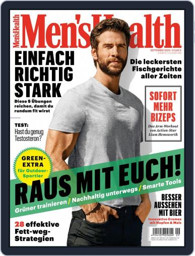 Men’s Health Deutschland September 1st, 2020 Digital Back Issue Cover