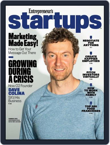 Entrepreneur's Startups July 28th, 2020 Digital Back Issue Cover