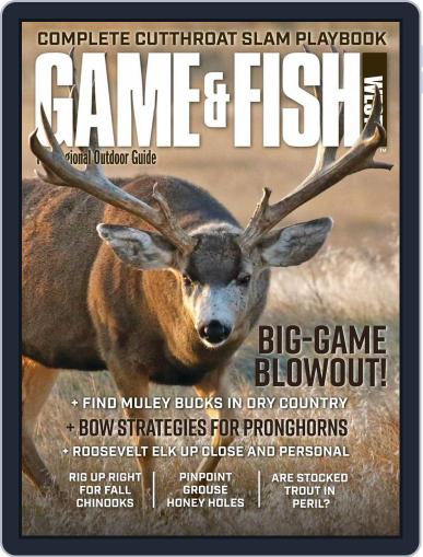 Game & Fish West September 1st, 2020 Digital Back Issue Cover