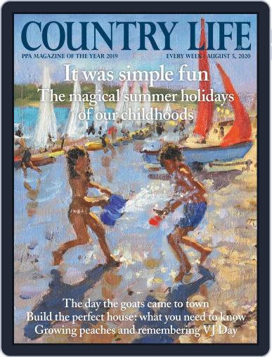 Country Life August 5th, 2020 Digital Back Issue Cover