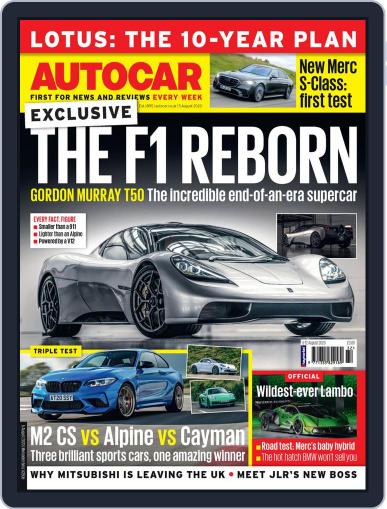 Autocar August 5th, 2020 Digital Back Issue Cover