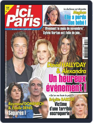Ici Paris August 5th, 2020 Digital Back Issue Cover