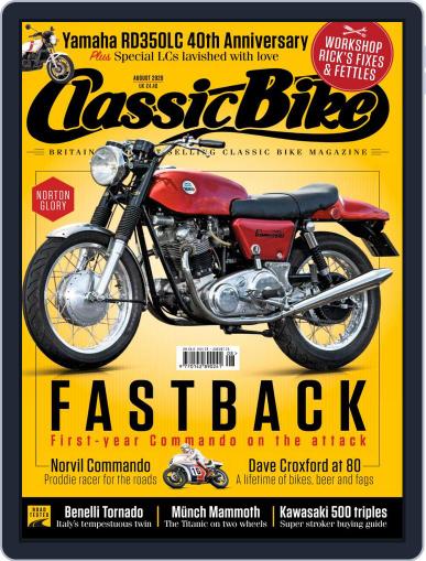 Classic Bike August 1st, 2020 Digital Back Issue Cover
