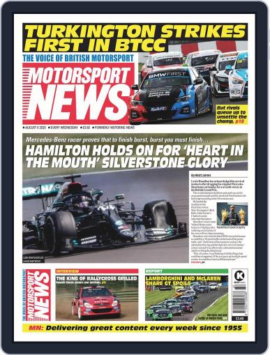 Motorsport News August 6th, 2020 Digital Back Issue Cover