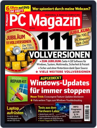 PC Magazin September 1st, 2020 Digital Back Issue Cover