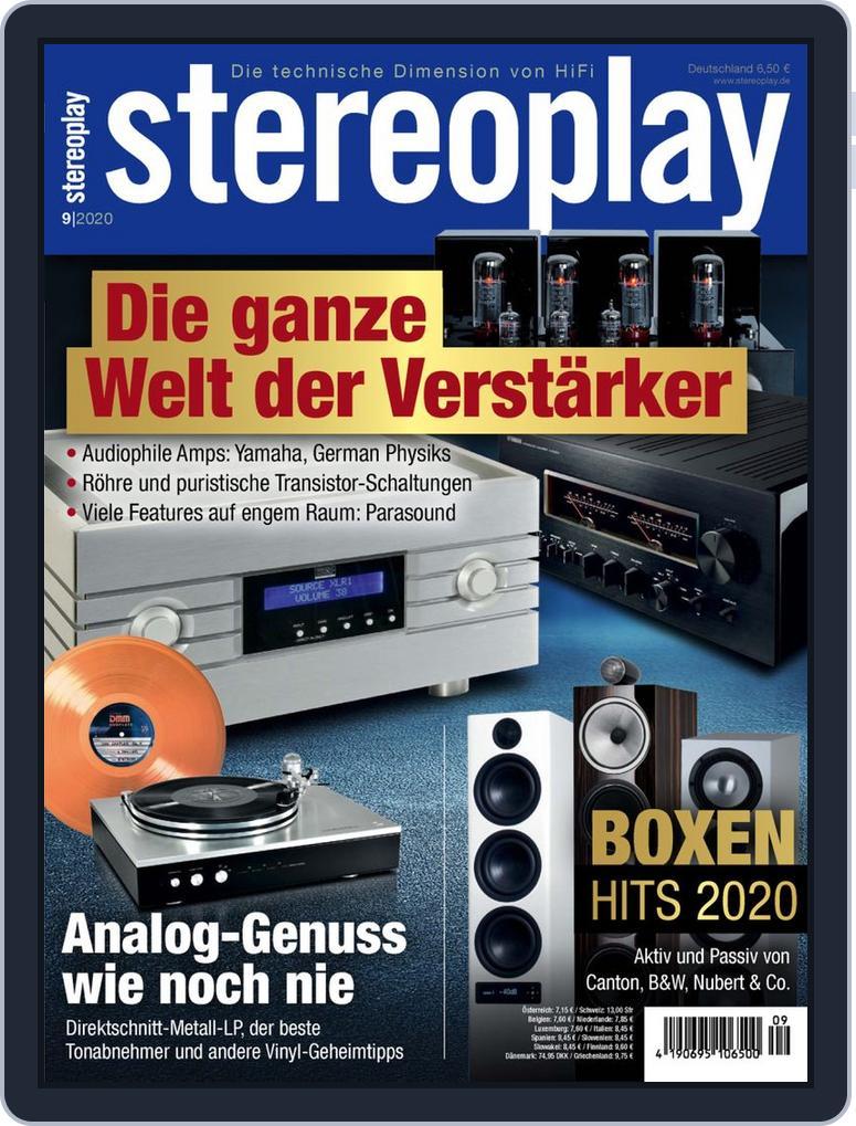 stereoplay (Digital) Subscription                    September 1st, 2020 Issue
