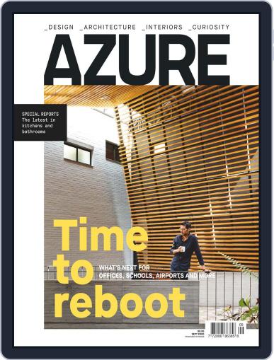 AZURE (Digital) September 1st, 2020 Issue Cover