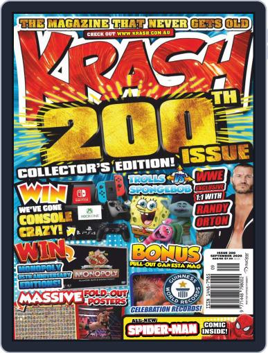 KRASH September 1st, 2020 Digital Back Issue Cover