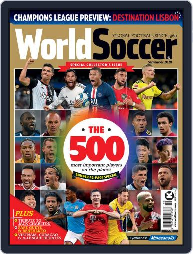 World Soccer (Digital) September 1st, 2020 Issue Cover
