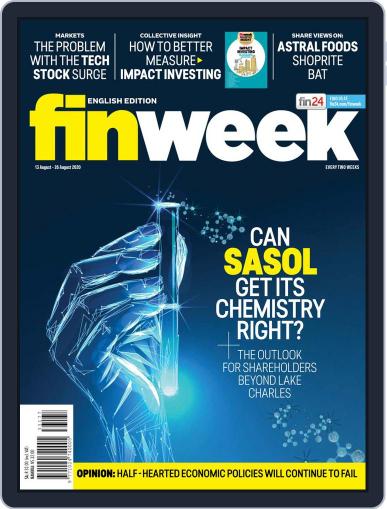 Finweek - English August 13th, 2020 Digital Back Issue Cover