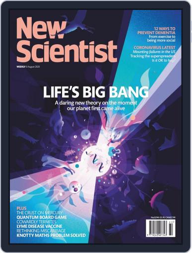 New Scientist International Edition August 8th, 2020 Digital Back Issue Cover
