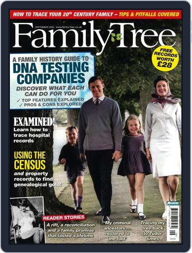 Family Tree UK September 1st, 2020 Digital Back Issue Cover