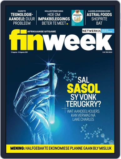 Finweek - Afrikaans August 13th, 2020 Digital Back Issue Cover