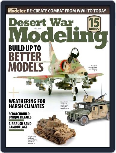 Desert War Modeling July 31st, 2020 Digital Back Issue Cover