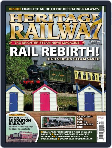 Heritage Railway August 1st, 2020 Digital Back Issue Cover