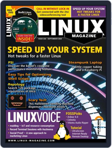 Linux September 1st, 2020 Digital Back Issue Cover