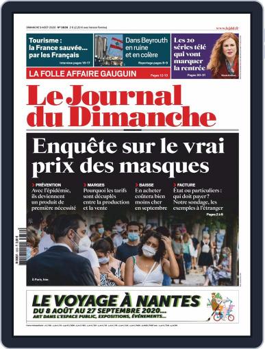 Le Journal du dimanche August 9th, 2020 Digital Back Issue Cover