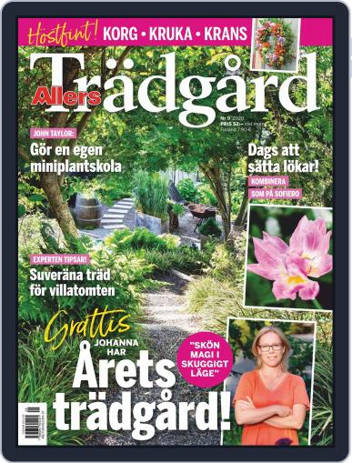 Allers Trädgård September 1st, 2020 Digital Back Issue Cover