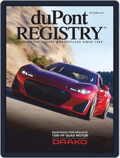 duPont REGISTRY September 1st, 2020 Digital Back Issue Cover