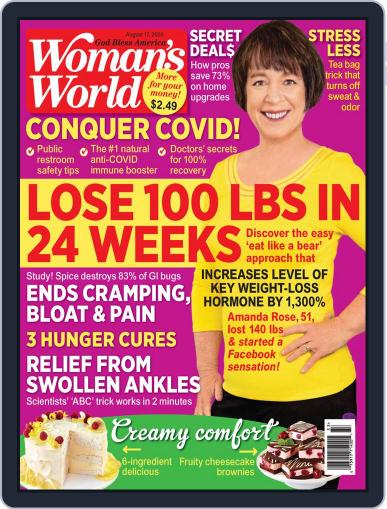 Woman's World August 17th, 2020 Digital Back Issue Cover