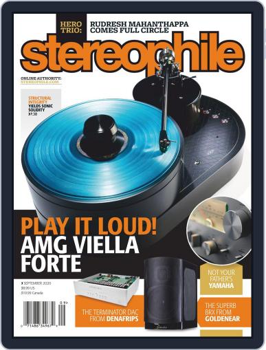 Stereophile September 1st, 2020 Digital Back Issue Cover