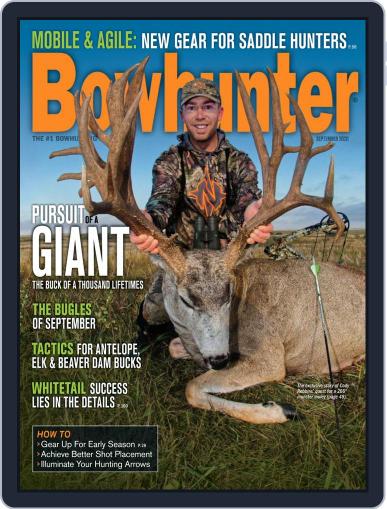 Bowhunter September 1st, 2020 Digital Back Issue Cover