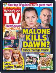 What's on TV (Digital) Subscription                    August 15th, 2020 Issue
