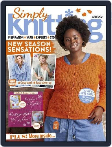 Simply Knitting October 1st, 2020 Digital Back Issue Cover