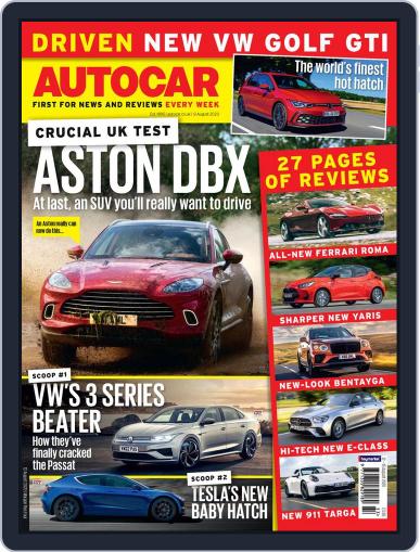 Autocar August 12th, 2020 Digital Back Issue Cover