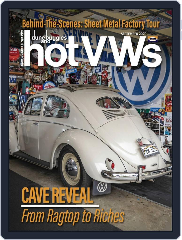 dune buggies and hotVWs September 1st, 2020 Digital Back Issue Cover